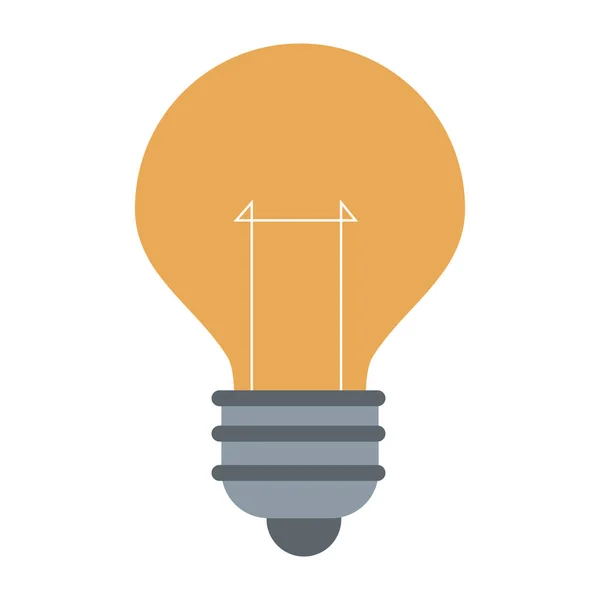 Lamp licht symbool — Stockvector