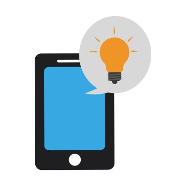 ampul ışık ile Smartphone