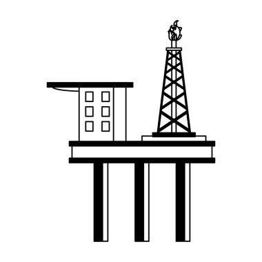 Siyah beyaz bitki Sanayi makineleri