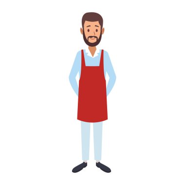 Barista adam çizgi film