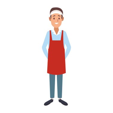 Barista adam çizgi film