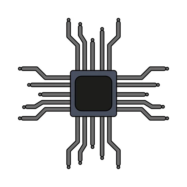 マイクロ チップは、プリプロセッサ シンボル — ストックベクタ