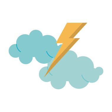 Ray karikatür ile bulutlar