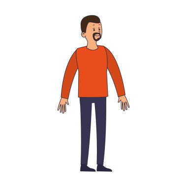 Genç adam çizgi filmi