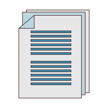 Sayfaları belge simgesi