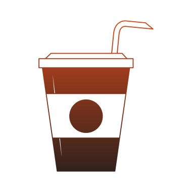 Kırmızı çizgiler gitmek için kahve fincanı