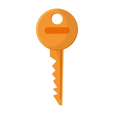 Anahtar güvenlik simgesi kilitli