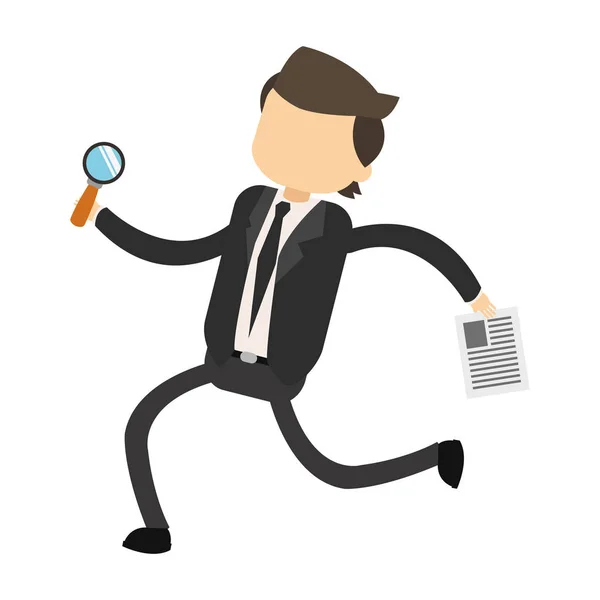 Executive işadamı avatar — Stok Vektör
