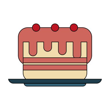 Lezzetli doğum günü pastası