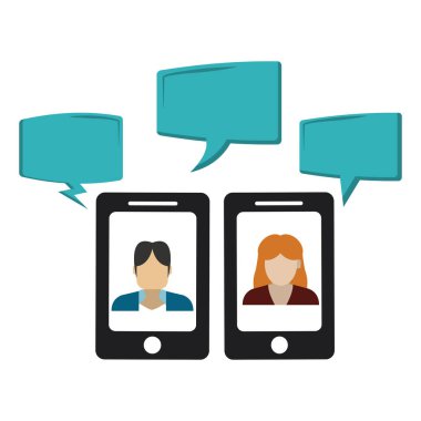 Smartphone cep telefonu ile sohbetler