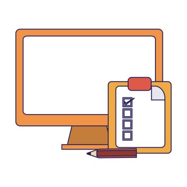 Bilgisayar ve Pano görev satırları mavi