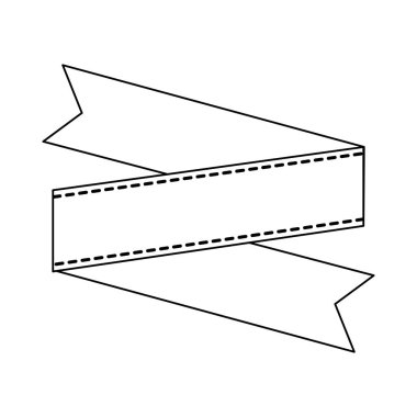 siyah beyaz boş şerit afiş