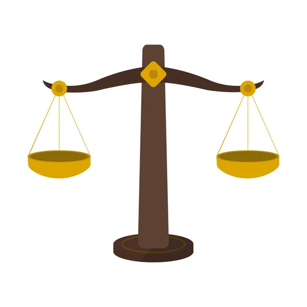 Δικαιοσύνη και το δίκαιο — Διανυσματικό Αρχείο