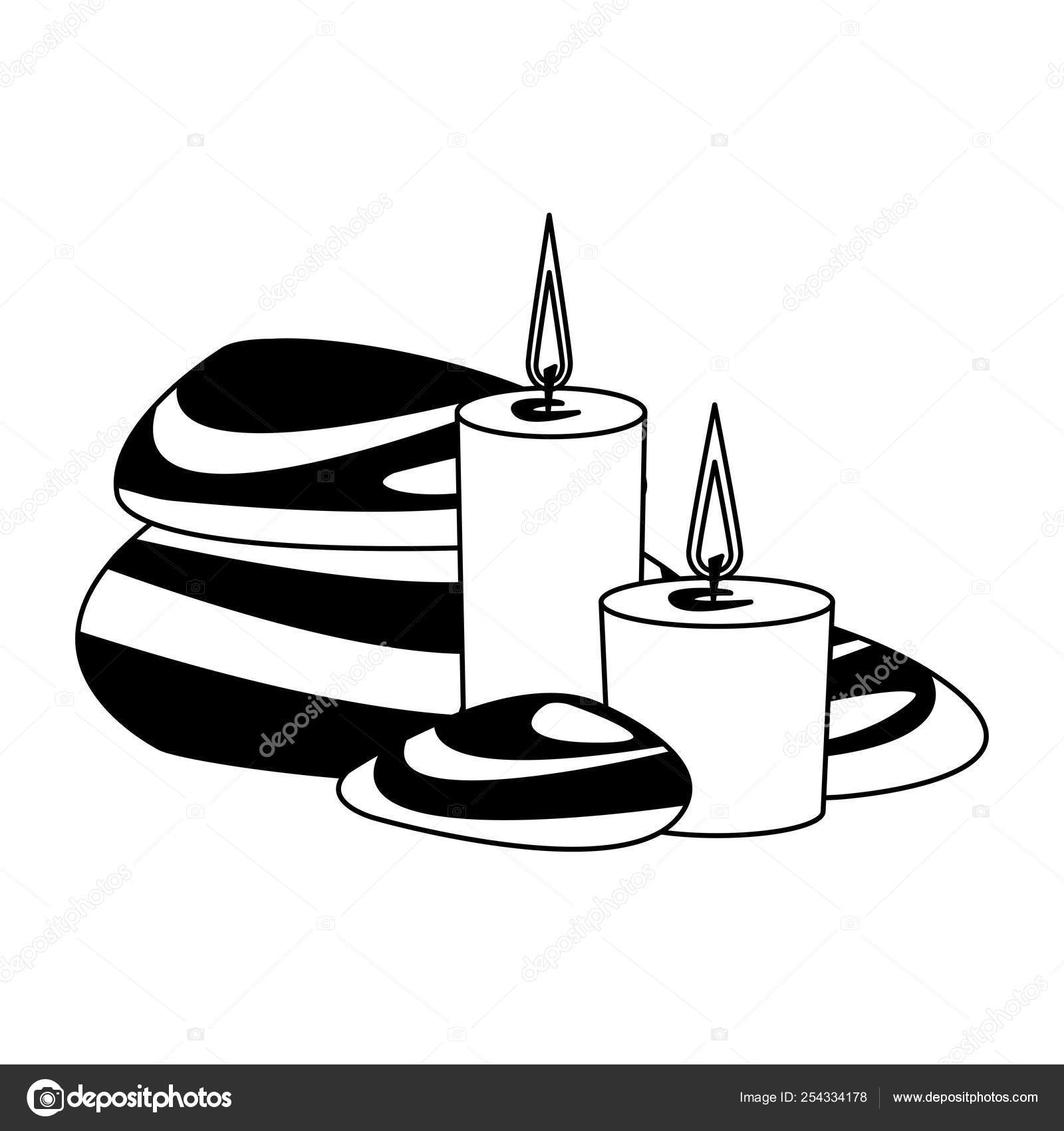 Spa Clipart Black And White