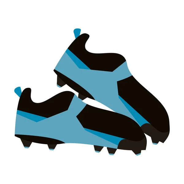Ποδόσφαιρο μπότες απομονωθεί — Διανυσματικό Αρχείο