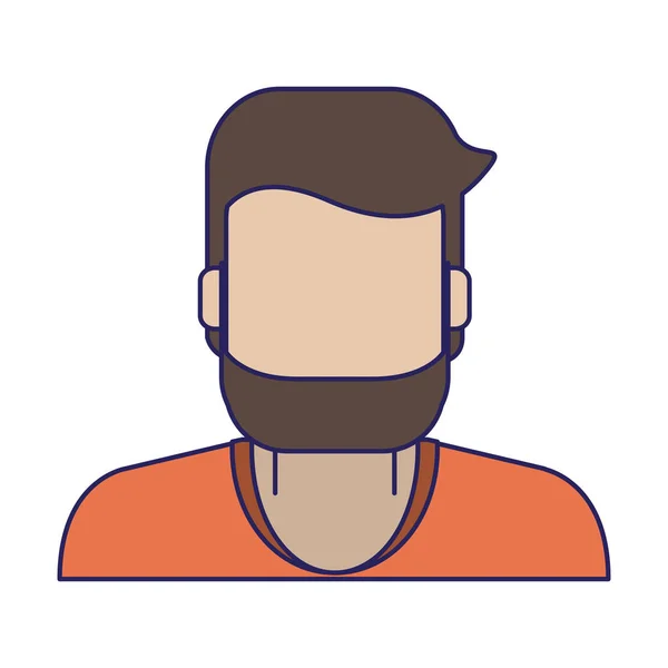 Man avatar profile — Stock Vector