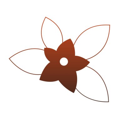 Güzel çiçekler kırmızı çizgiler karikatür