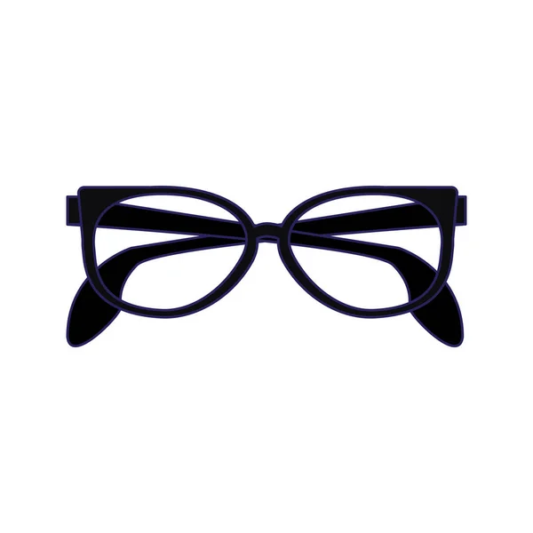 Executive szemüveg rajzfilm — Stock Vector