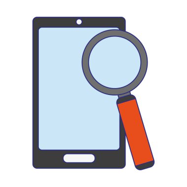 Mavi çizgiler iş ve ofis teknoloji