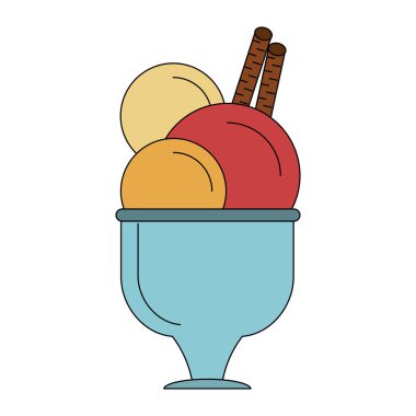 Dondurma kaşık toz Kupası