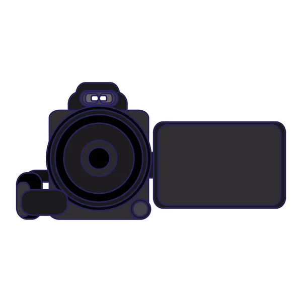Dispositivo di tecnologia della fotocamera pellicola — Vettoriale Stock