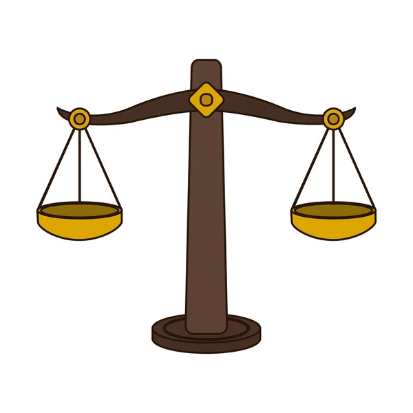 Spravedlnost a zákon — Stockový vektor