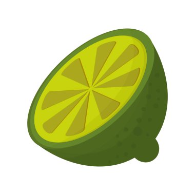İzole limon sitrik meyve