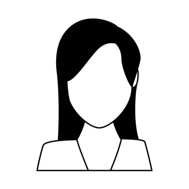 kadın portre meçhul siyah ve beyaz