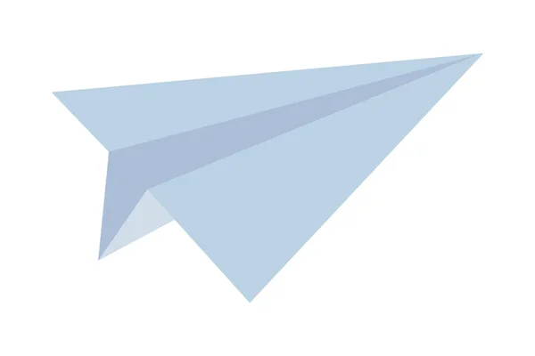 Значок плоскости бумаги — стоковый вектор