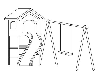 Gülümseyen ve siyah-beyaz oynayan bir çocuk