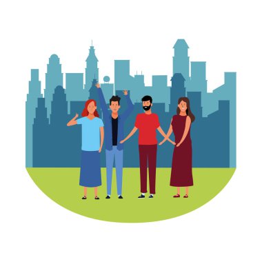 insanlar avatarlar çizgi kahramanlar