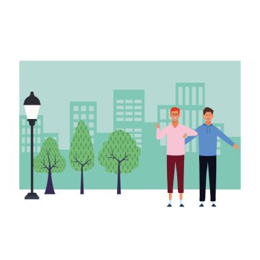 Erkekler avatar çizgi film karakteri