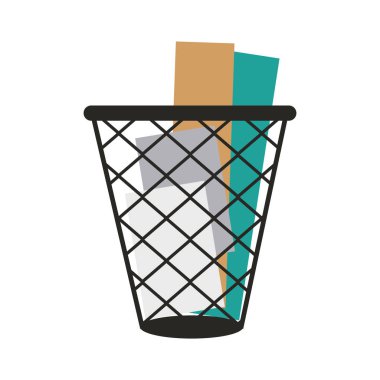 Kağıt kutusu izole