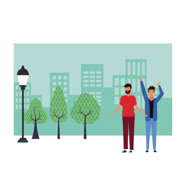 Erkekler avatar çizgi film karakteri