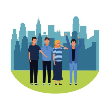 insanlar avatarlar çizgi kahramanlar