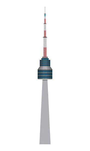 Torre coreana de Seúl — Vector de stock