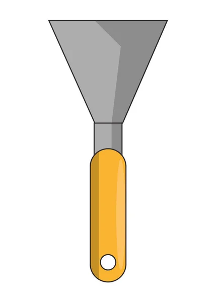 Spachtelkonstruktionswerkzeug — Stockvektor