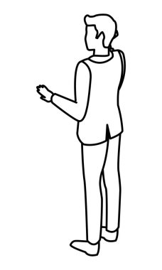 İşadamı geri avatar