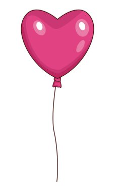 Kalp şeklinde balon
