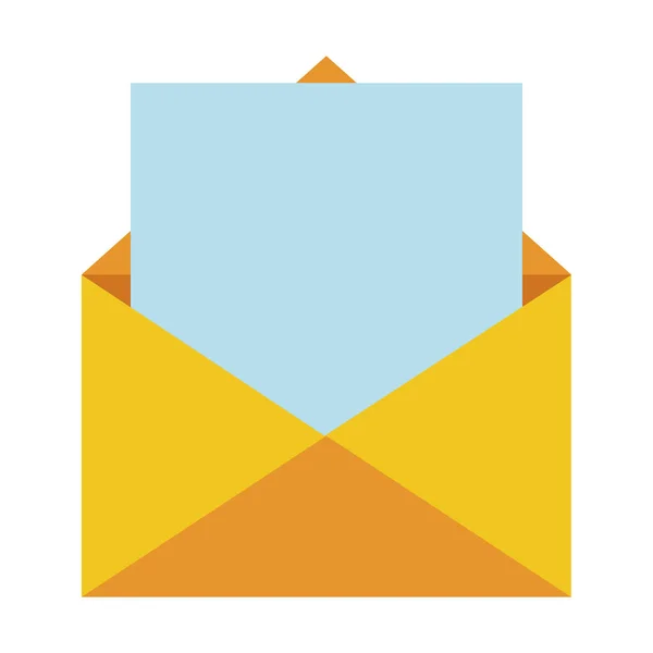 E-Mail öffnen Symbol — Stockvektor