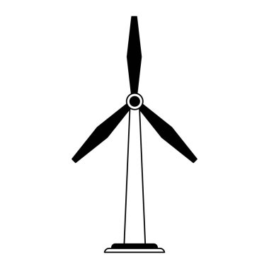 Rüzgar türbini çimen enerji