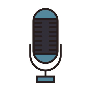 Mikrofon radyo cihazı