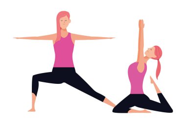 Kadınlar Yoga poses