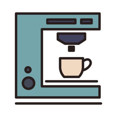 Espresso makinesi sembolü