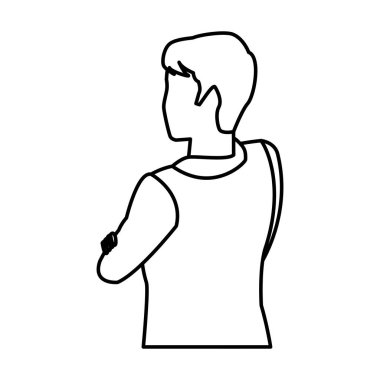 Yetişkin adam geri avatar