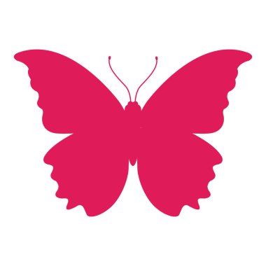 Kelebek siluet sembolü
