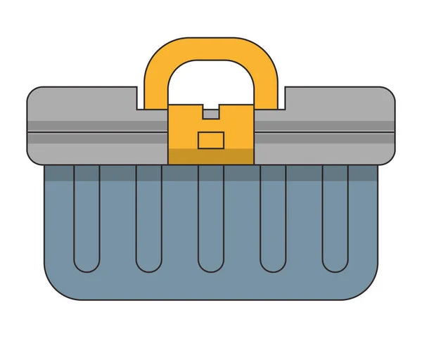 Caja de herramientas símbolo aislado — Vector de stock