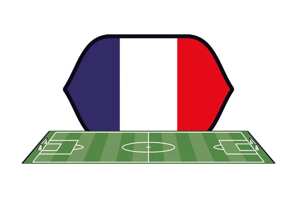 Équipe de France de football — Image vectorielle