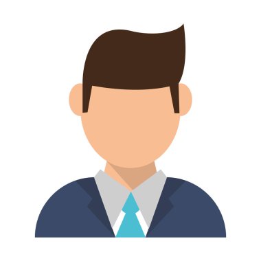İşadamı avatar profili yüzsüz