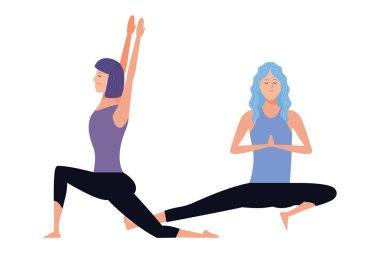 Kadınlar Yoga poses